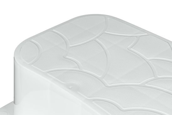 Табурет-подставка детский 340х310х205мм (светло-серый) 221501021/06