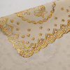 Салфетка Grace Лейс 30*46,золото, прямоугольные 