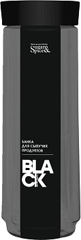 Банка для сыпучих продуктов Sugar&Spice Black 1,6л SE225010621