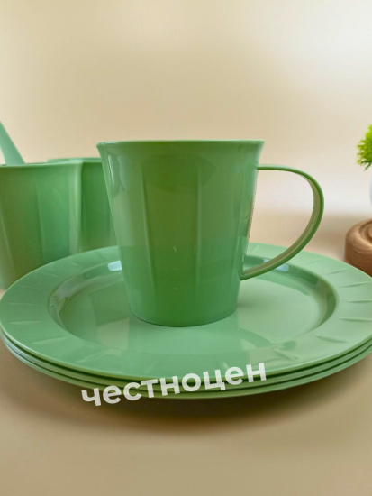 Набор для пикника Sugar&Spice Vanilla на 3 персоны (9 предметов) микс SE1811