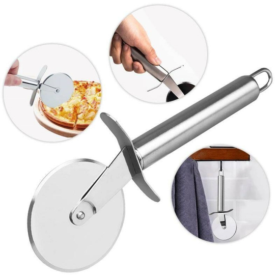 Нож-ролик для пиццы нерж OLS-400-5