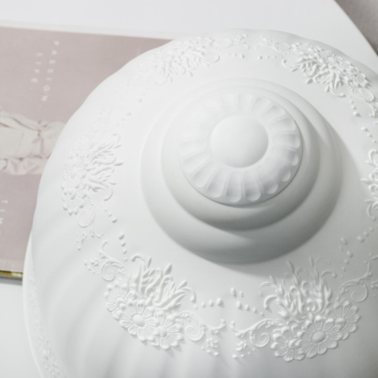 Кашпо "Венеция" 10л Д330мм подвесное (белый) М3168