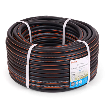 Шланг поливочный Жук Оптима  1/2" 3-х слойный (25 м) 