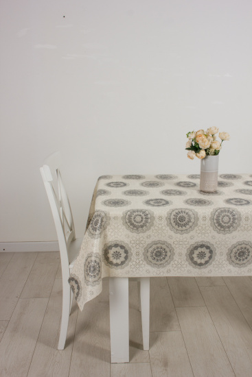 Клеенка 137см Lace Print CYM-209k-2 беж