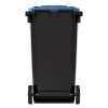 Бак для мусора 240л на колес. синий М5938
