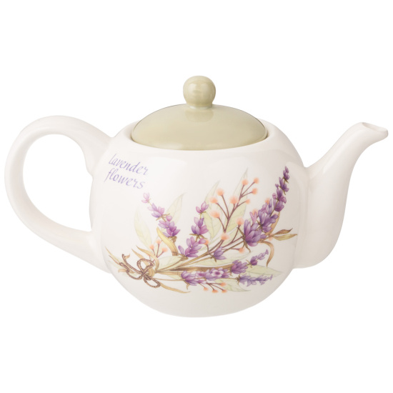 ЧАЙНИК AGNESS "ДУША ПРОВАНСА" 22,5*13,5*14,5 СМ 900 МЛ (КОР=12ШТ.) (358-2044)