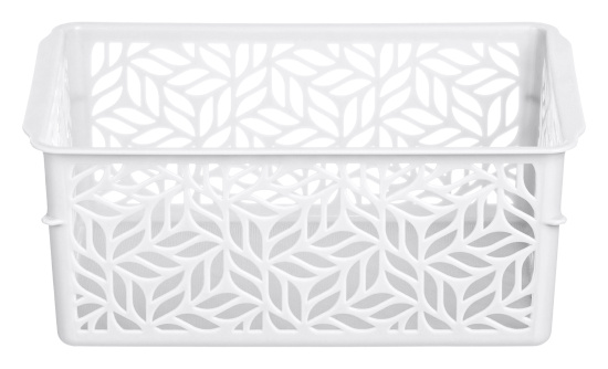 Корзинка универсальная "Линден" 1,4л, 190х140х75мм (белый) 221313029/01 