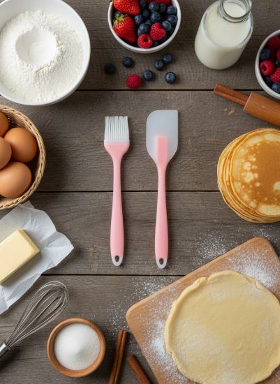 Набор кисточка+лопатка OLS-014-4