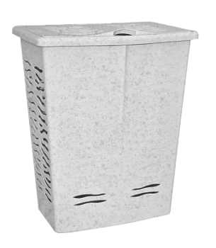 Корзина для белья "Aqua" 42,0л 1707