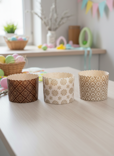 Набор бумажных форм д/выпечки куличей (11349)