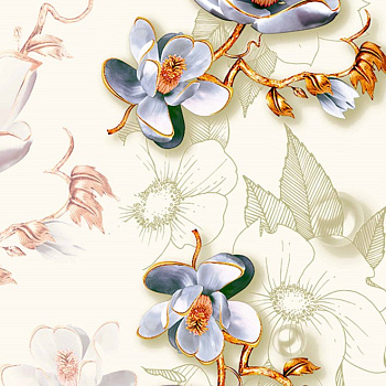 Клеенка GRACE ткань с пвх покрытием 1,4х20м STSA5495-3