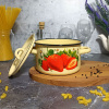 Кастрюля 1,5 л крем. Клубника садовая 1с15с/1