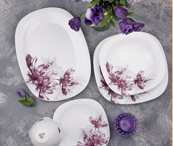 Набор столовый 1/18   VIOLET SANLI PO-18SD-820 ИУ