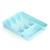 Лоток для столовых приборов "Капелька" голубой М4901 