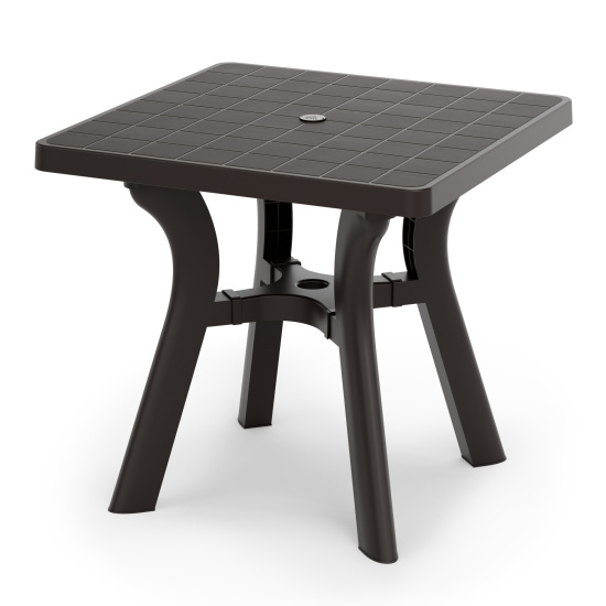 Стол квадратный "Атлант" 800мм (мокко) М8941