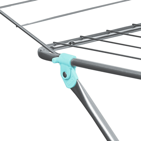 Сушилка для белья напольная 18 м. СБП1/С серебряный