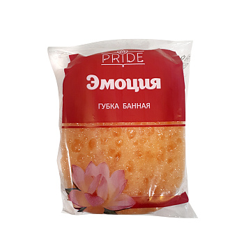 Губка массажная овальная "Эмоция" ГБ015 (уп.40шт)