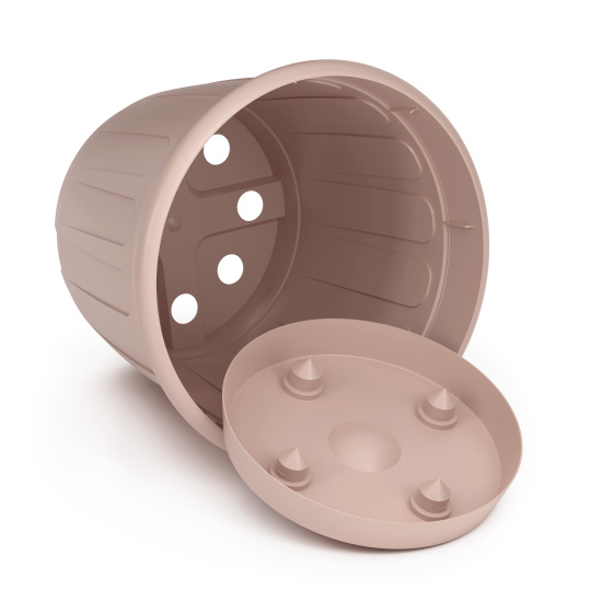 Горшок цв. "Дионис" 3,6л (бежевый) М8524 Горшок цв. "Дионис" 3,6л (бежевый) М8524