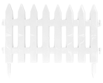 Заборчик декор. Белый