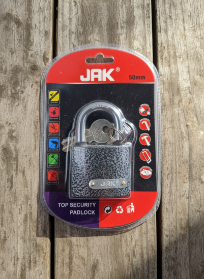 Замок навесной 50 мм с порошковым покрытием OLS-381-6