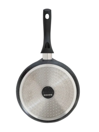 Сковорода блинная 240 мм с ручкой, АП линия "Granit Induction" (black) сбгчиш240а