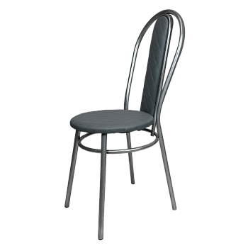 Стул "Венский" к\з стег.Сталь н.хром