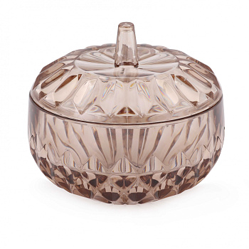 Сахарница "Богема" (с крышкой)(тонированный)  М8175