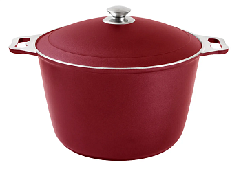 Кастрюля 8,0л ДП (бордо) к81б