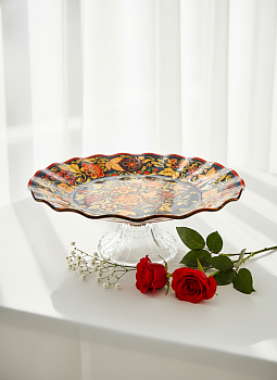 Ваза для фруктов Lavenir 19,7 см, B30008E-Z316 стекло 75675