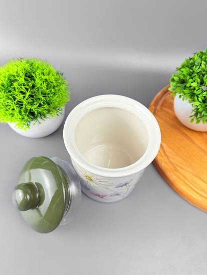 Банка для хранения 480мл "Полевые цветы" 527-317