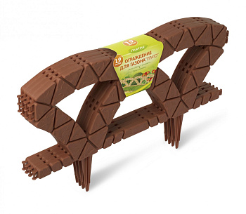 Ограждение для газона "Прато" 1,9м С348