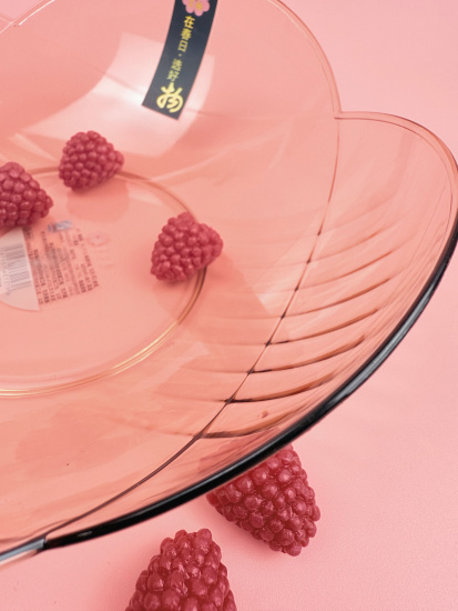 Миска "Цветок" (пластик) цвет микс OLS-033А-38