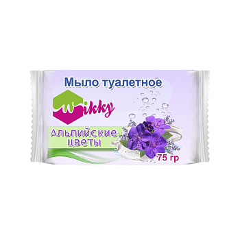 Мыло Wikky "Альпийские цветы" 75гр