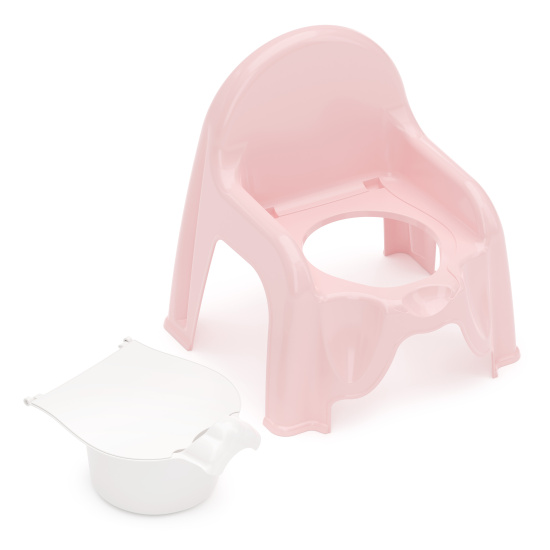 Горшок-стульчик розовый М1528