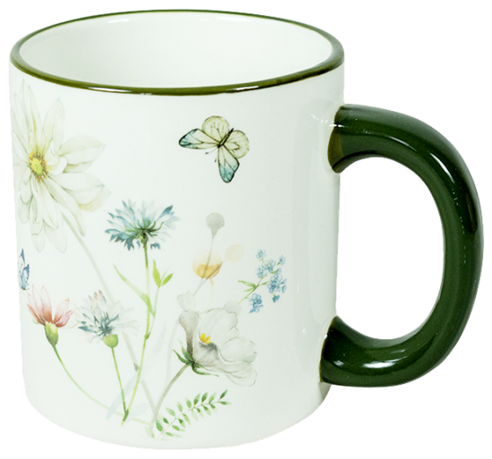 Кружка 380мл "Полевые цветы" 527-306