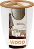 Стакан для зубных щеток Keeplex Wood KL500510624 Стакан для зубных щеток Keeplex Wood KL500510624