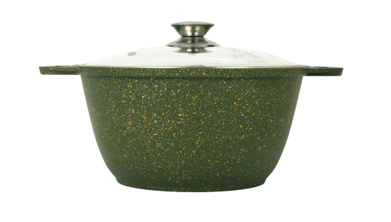 Кастрюля 2л со стеклянной крышкой , АП линия "Trendy style" ( malachite) к21tsml Кастрюля 2л со стеклянной крышкой , АП линия "Trendy style" ( malachite) к21tsml