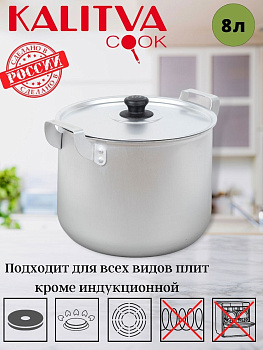14080 Кастрюля 8,0л