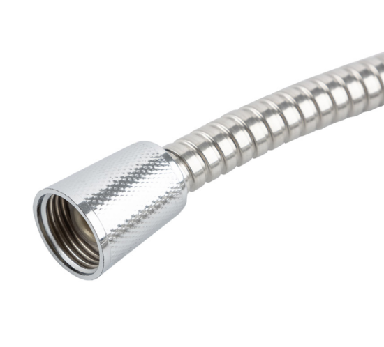 Шланг для душа растягивающийся, 150-170см 1/2-1/2 105293