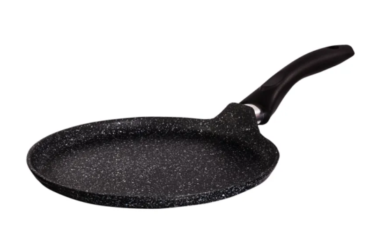 Сковорода блинная 240 мм с ручкой, АП линия "Granit Induction" (black) сбгчиш240а