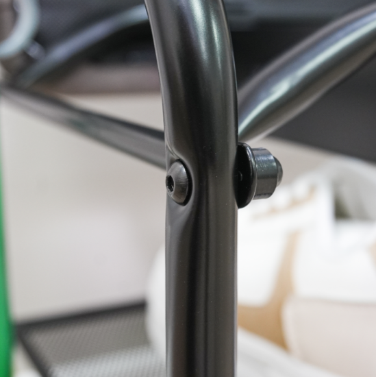 Подставка для обуви "Гранада 23В_НБК" с сиденьем и ящиком нубук (Черный) 