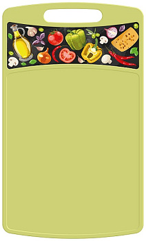 Доска разделочная "Bergamo" прямоугольная 260x155x3,5мм (салатовый) 221148020/04