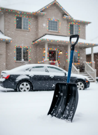 Лопата Автомобильная сборно-разборный вариант с фиксатором, с ал.планкой, алюм.черенок и V-руч.