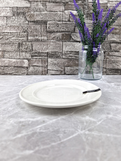 Тарелка плоская 20,5см Белье (фарфор) OLS-DM-61