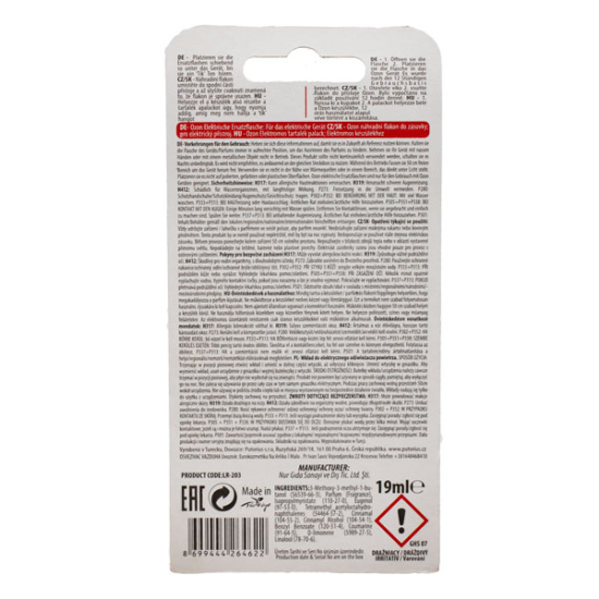 Освежитель воздуха, блок для розетки OZON PLUG IN 19мл Яблоко с корицей