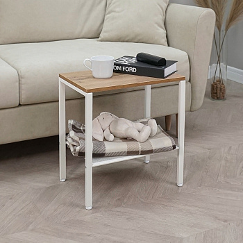 Тумба прикроватная "ТОРОНТО 12Л" (Белый)