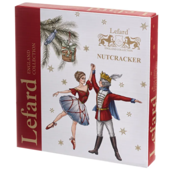 БЛЮДО СЕРВИРОВОЧНОЕ "ЩЕЛКУНЧИК" В ФОРМЕ ЗВЕЗДЫ, 21*21*2,5 СМ 355-408