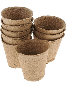 Торфяной горшочек 110*100мм  Торфяной горшочек 110*100мм