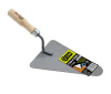 Кельма бетонщика (треугольник), порошковая покраска, деревянная ручка, 330 х 150мм 02-14-011