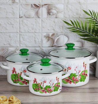 Набор Цикламен-5-1-Люкс (белая) 